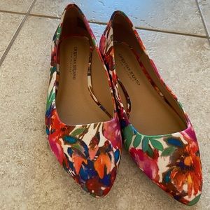 Christian Siriano Flats - perfect for spring! Size 7.5